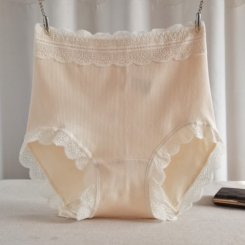 Cotton high waist tummy control briefs