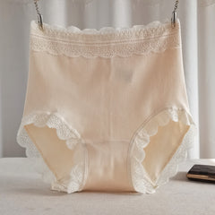 Cotton high waist tummy control briefs