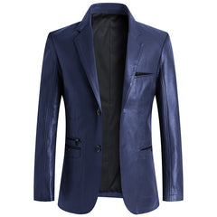 Men's Stylish Non-iron Casual Leather Jacket