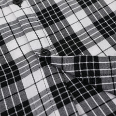 Men's 100% Cotton High Quality Casual Plaid Shirt