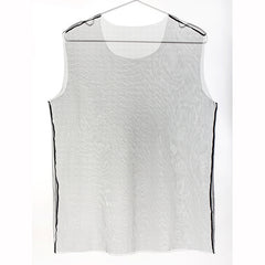 Men's mesh vest fully transparent sexy