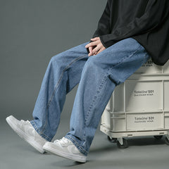 Men's Loose Straight Simple Casual Pants