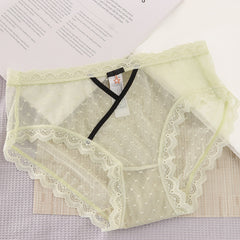 Hollow transparent lace sexy panties