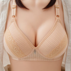 Popular lace thin wire-free bra
