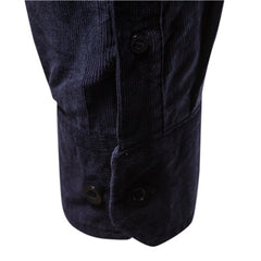Men's Corduroy Business Casual Shirt