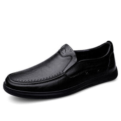 Men's Leather Soft Sole Breathable Business Leather Shoes