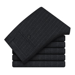 Men's New High Waist Stretch Straight Casual Pants