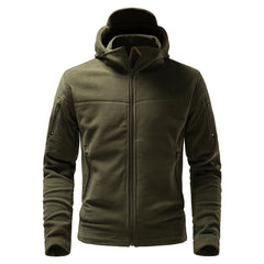 Men's Outdoor Double-sided Velvet Multi-pocket Warm Jacket