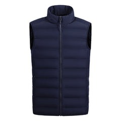 Men's Winter High Quality Warm 90% White Duck Down Vest