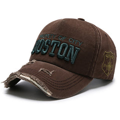 New personalized letter denim baseball cap