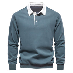 Men's Premium Casual Versatile Long Sleeve Polo Shirt