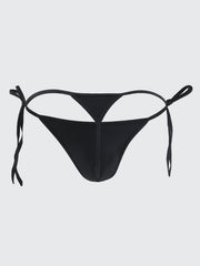 Men's Seamless Breathable Transparent Ice Silk String Thong