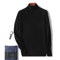 Men's Turtleneck Casual Wool Sweater