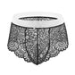 Men's Sexy Lace Boxers