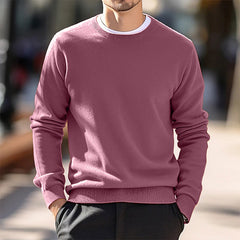 2024 New Men's Round Neck Knitted Sweater
