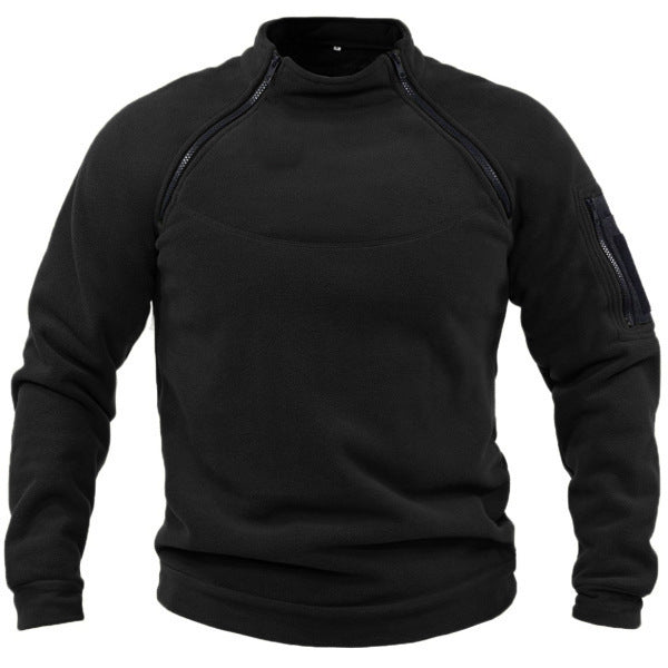 Men's Tactical Warm Breathable Outdoor Fleece Sweatshirt