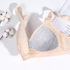 Plus Size Thin Comfortable Breathable Wireless Bra