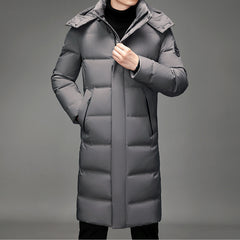 Men's Winter Long Warm Down Jacket