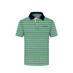 2023 New Summer Cotton Striped Polo Shirt