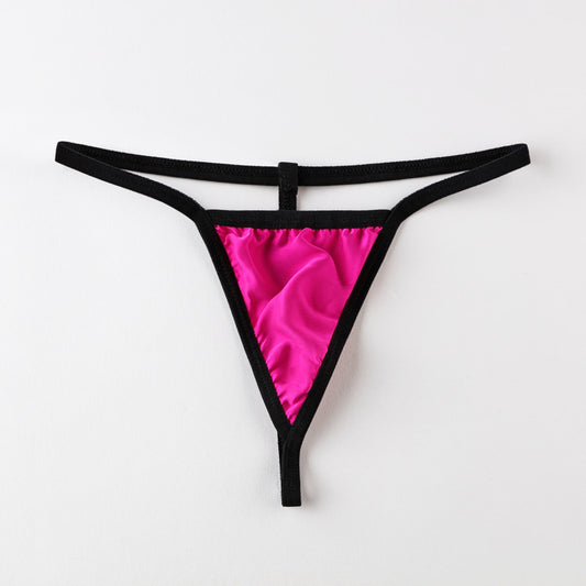 100% Mulberry Silk Low Rise  Thong