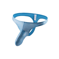 Men's Solid Color Sequined Sexy Stretch Thong