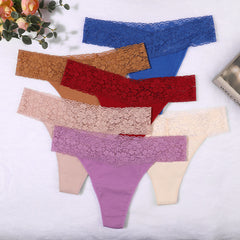 Women's Low Waist Sexy Lace Briefs