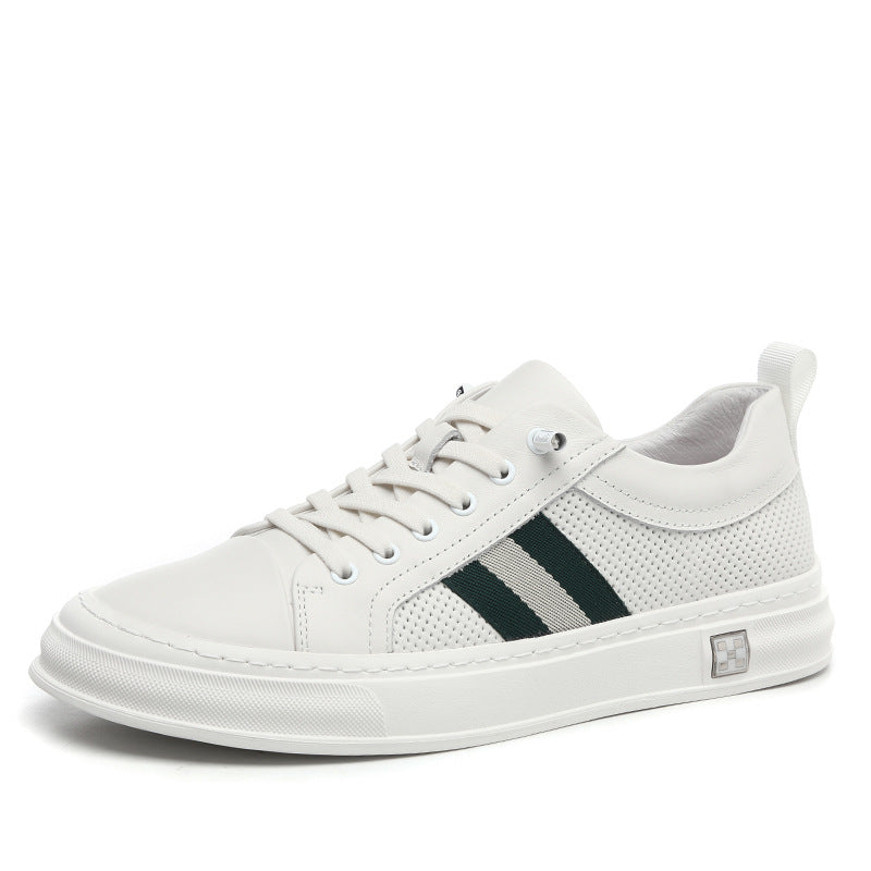 2023 New Large Size Leather Casual Sneakers
