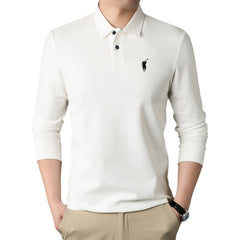 Men's Lapel High-end Business Casual Polo Shirt