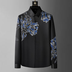 Men's High Quality Craft Printed Non-Iron Shirt