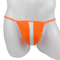 Men's Thin-strap Sexy Knitted Low-rise Thong