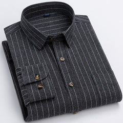 New plaid cotton shirt