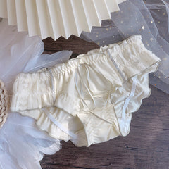 Lace Comfortable Stitching Cute Sexy Briefs