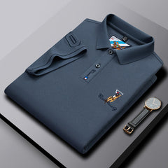 New Fashionable Business Men's Polo Shirt