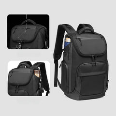 Business Travel Waterproof and Scratch-resistant Backpack