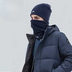 Men's Thickened Hat and Warm Mask