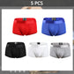 Men's Breathable Cotton Boxer Briefs