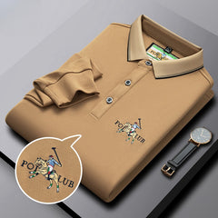 Men's New Fashion Business Polo Shirt