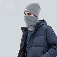 Men's Thickened Hat and Warm Mask