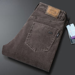 Straight-leg casual loose elastic solid color fashionable casual pants