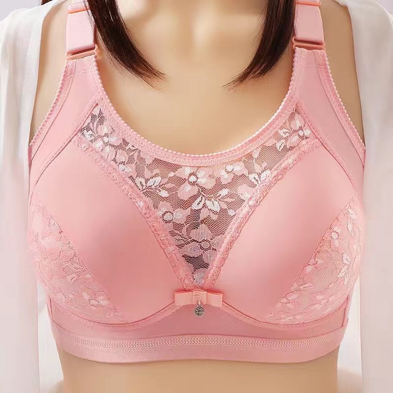 Plus Size Thin No Wire Comfort Bra