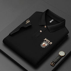 Men's New Cotton Fashion Business Polo Shirt