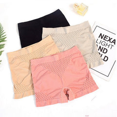 Seamless Slimming Cotton High Waist Panties -  