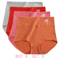 [BUY 4 GET 8]Women's slim cotton panties 大码内裤 Lannyhome 