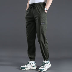 Men's Loose Elastic Casual Sports Camouflage Overalls