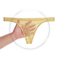 Men's Lace Transparent Ultra-thin Sexy Thong