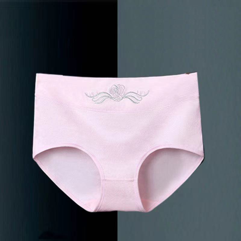 [6 PCS] Cotton Embroidered Corset Panties -  