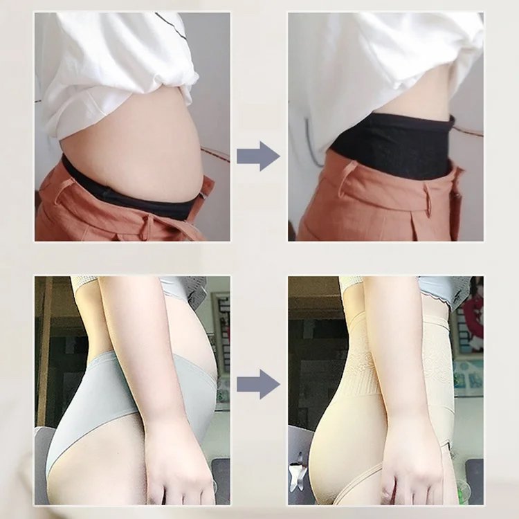 [ 6 PCS ] High Waist Slim Sexy Lace Body Shaping Panties -  