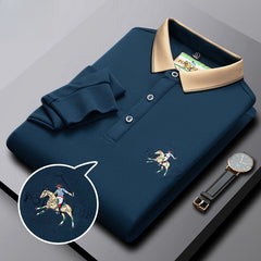 Men's New Fashion Business Polo Shirt