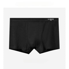 Men's Solid Color Cotton Large Size Quick-drying Breathable Boxer Briefs