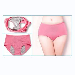 Plus Size New Naterial Set High Waist Leak Proof Panties/L-8XL